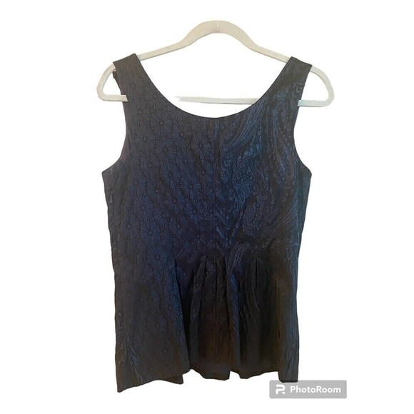 Yansi Fugel Black Top With Side Zipper. Sz.8 - Picture 2 of 5